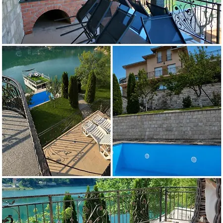 Ferienhaus As Sa Bazenom Na Jablanickom Jezeru Konjic